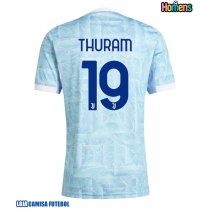 Camisa de Futebol Juventus Khephren Thuram #19 Equipamento Secundário 2025-26 Manga Curta